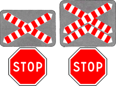 signalisation de position des passages à niveaux obligation de marquer l'arrêt