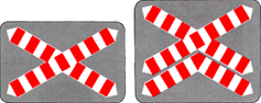 signalisation de position des passages à niveaux