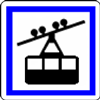 panneau gare de téléphérique
