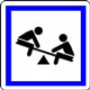 panneau jeux d'enfants