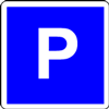 panneau parking